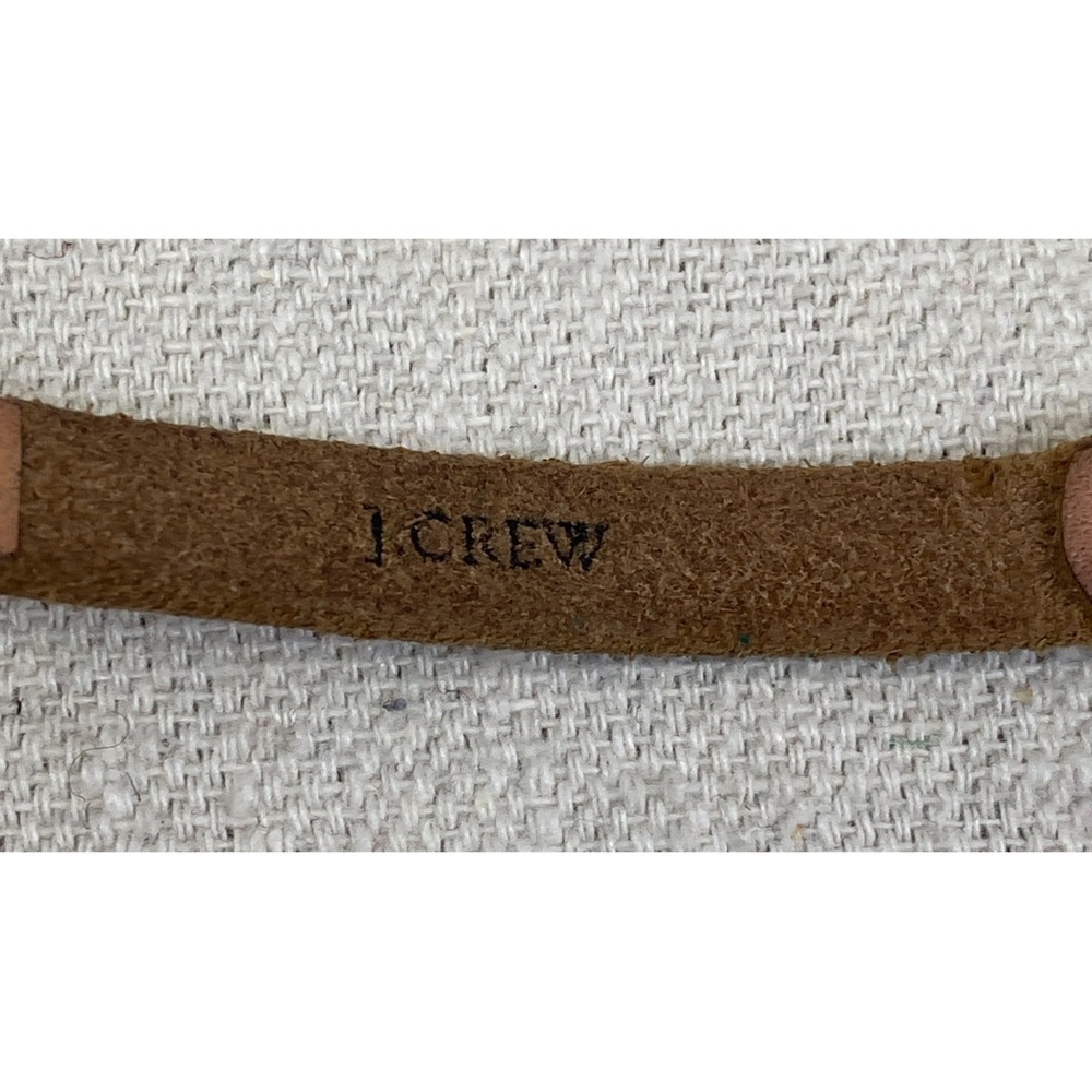 J crew unisex Leather belt style bracelet - Picture 4 of 5